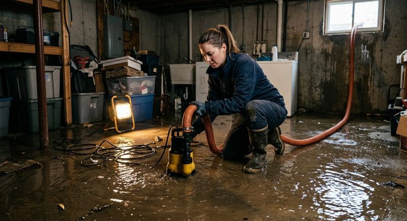 Basement Water Extraction in Santa Rosa, CA