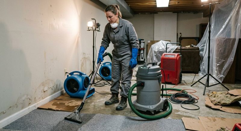 Crawl Space Water Remediation in Santa Rosa, CA