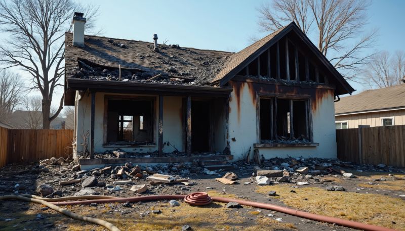 Fire Damage Cleanup in Mesa, AZ