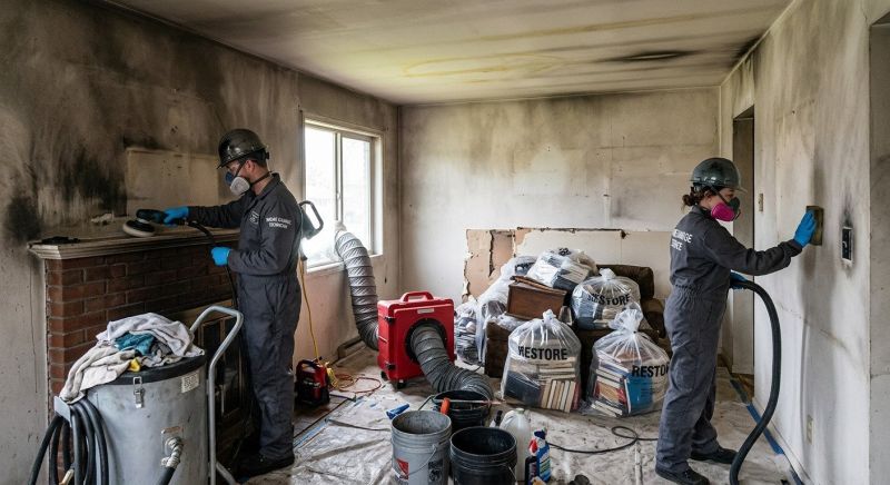 Residential Fire Restoration in Gilbert, AZ
